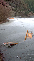 benches and ice